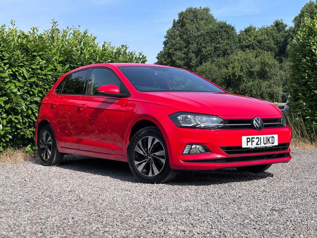 Volkswagen Polo Hatchback 1.0 Tsi Match Euro 6 Ss 202121 PF21UKD Red #5