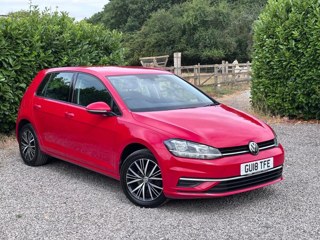 Volkswagen Golf Hatchback 1.0 Tsi Se Dsg Euro 6 Ss 201818 GU18TFE Red #5