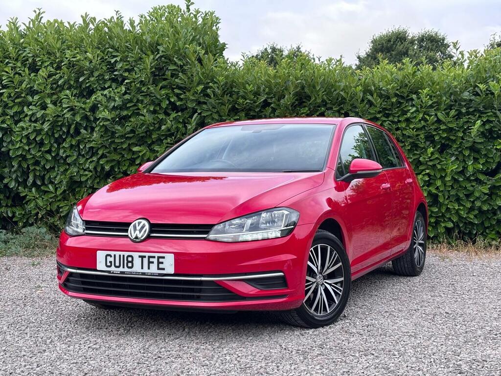 Volkswagen Golf Hatchback 1.0 Tsi Se Dsg Euro 6 Ss 201818 GU18TFE Red #2