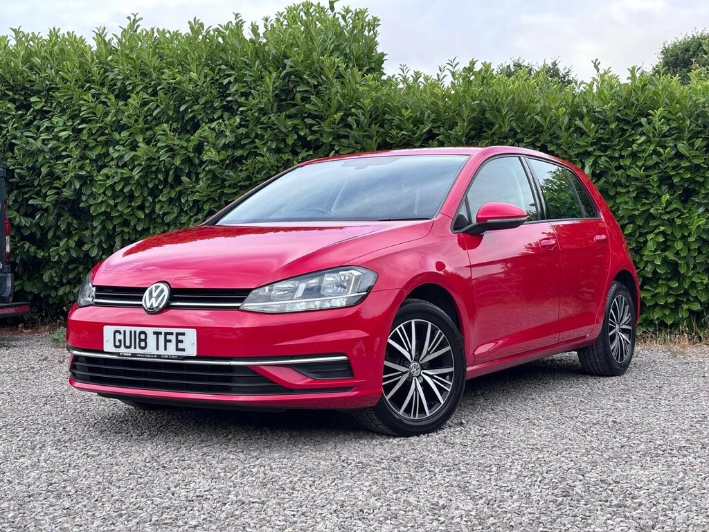 Volkswagen Golf Hatchback 1.0 Tsi Se Dsg Euro 6 Ss 201818 GU18TFE Red