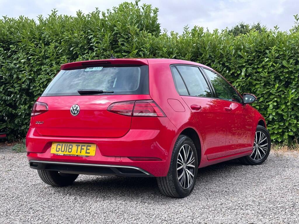 Volkswagen Golf Hatchback 1.0 Tsi Se Dsg Euro 6 Ss 201818 GU18TFE Red #6