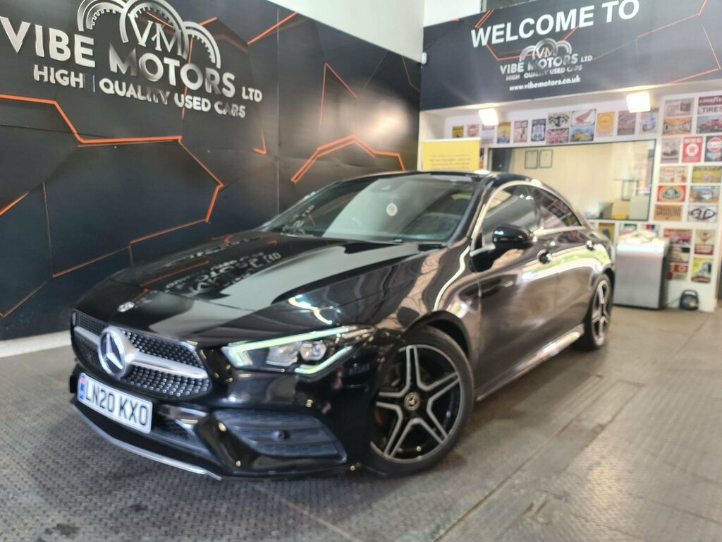 Mercedes-Benz CLA Class 1.3 Cla180 Amg Line Coupe 7G-dct Euro 6 Ss Black