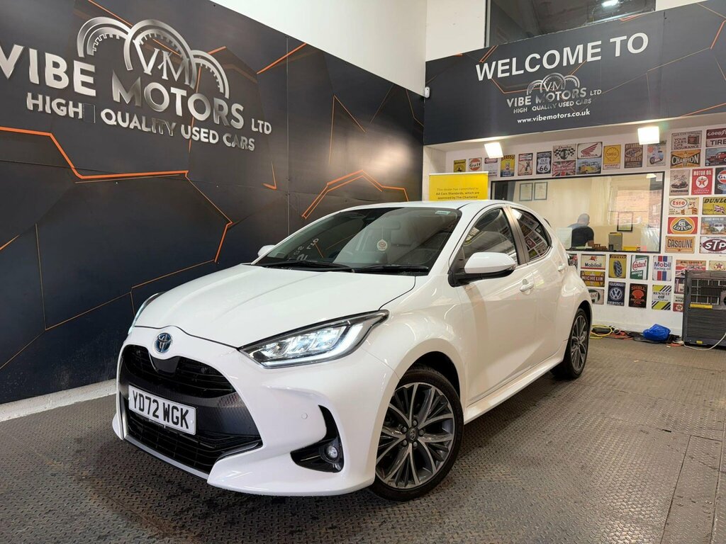 Toyota Yaris 1.5 Vvt-h Excel E-cvt Euro 6 Ss White