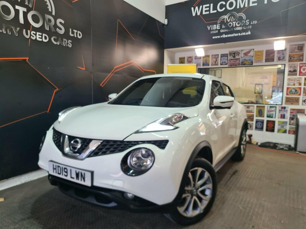 Nissan Juke 1.6 Tekna Xtron Euro 6 White