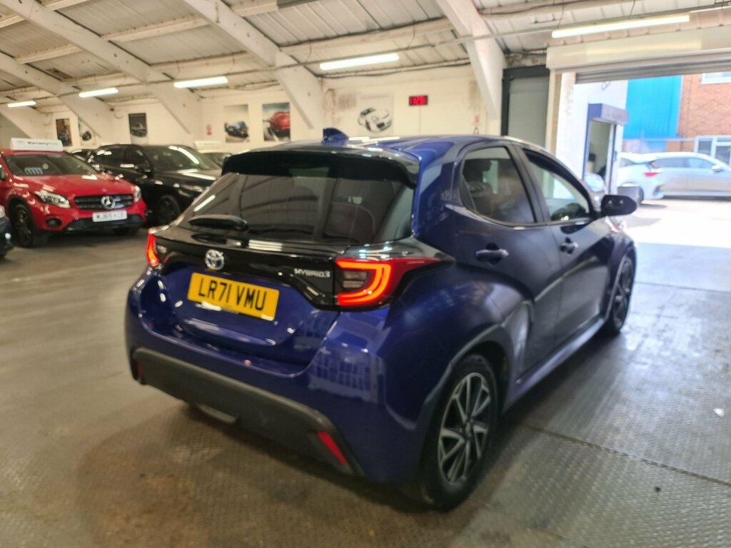 Toyota Yaris 1.5 Vvt-h Design E-cvt Euro 6 Ss LR71VMU Blue #6