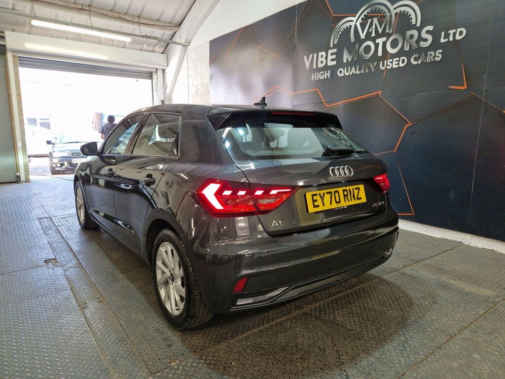 Audi A1 1.0 Tfsi 25 Sport Sportback S Tronic Euro 6 Ss EY70RNZ Grey #3