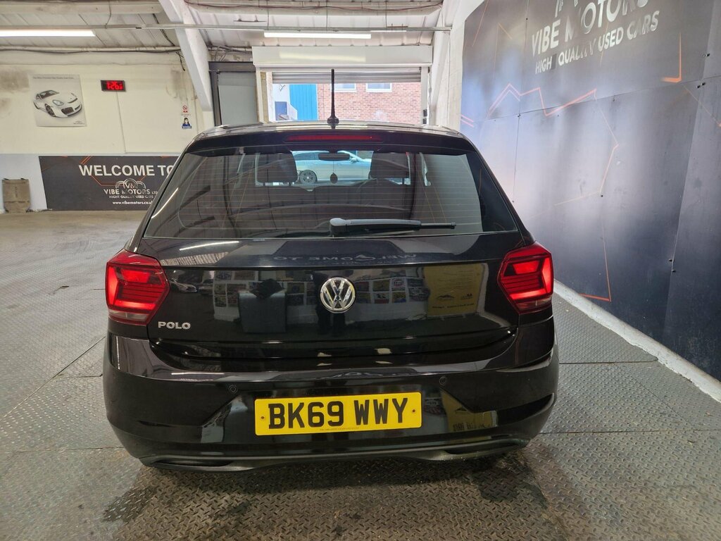 Volkswagen Polo 1.0 Evo Se Euro 6 Ss BK69WWY Black #6