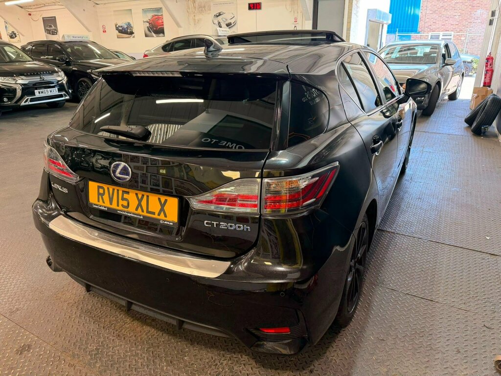 Lexus CT 1.8 200H Advance Plus Cvt Euro 6 Ss Black #4