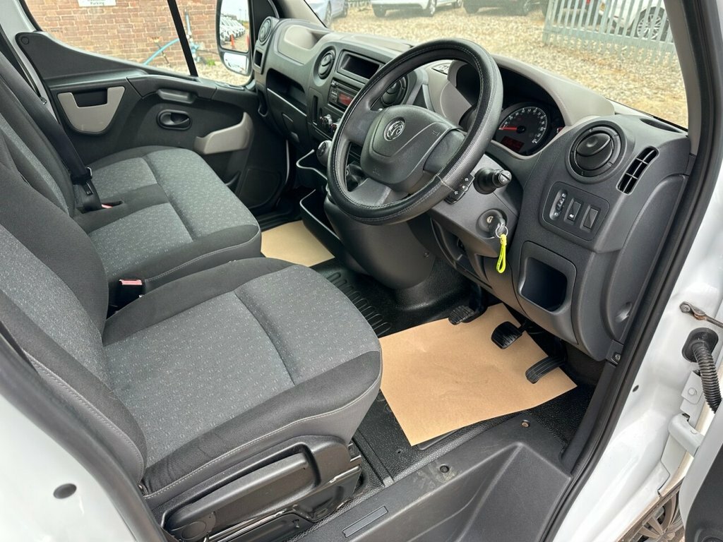 Vauxhall Movano Panel Van White #58