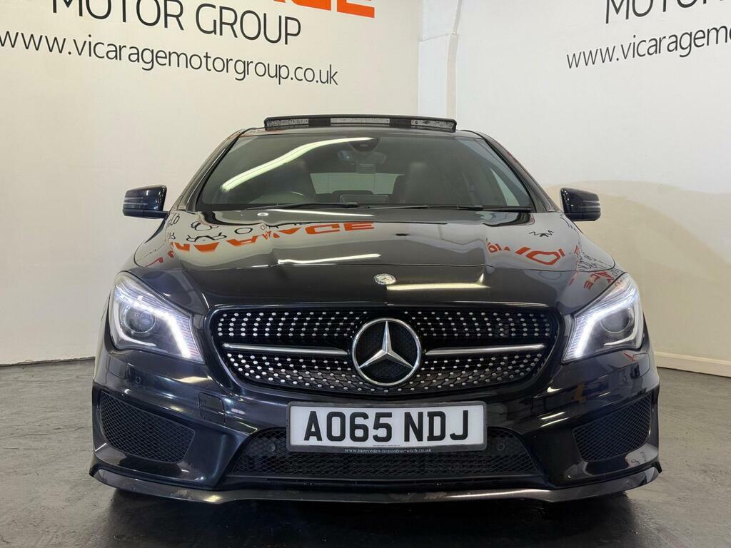 Mercedes-Benz CLA Class Saloon 2.1 Cla220 Cdi Amg Sport Coupe 7G-dct Euro Black #2