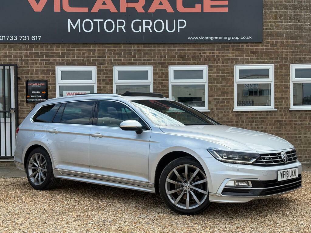 Volkswagen Passat 2.0 Tdi R-line Dsg Euro 6 S S Silver