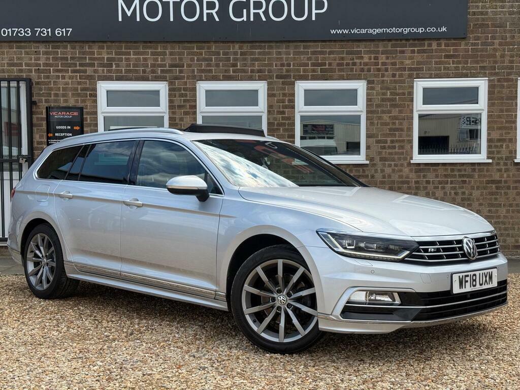 Volkswagen Passat 2.0 Tdi R-line Dsg Euro 6 S S Silver #5