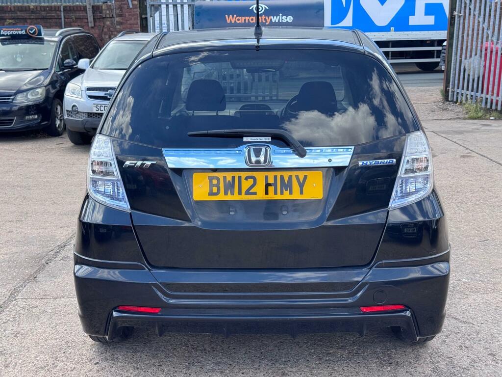 Honda Jazz 1.3H Ima Hatchback Hybrid Black #6