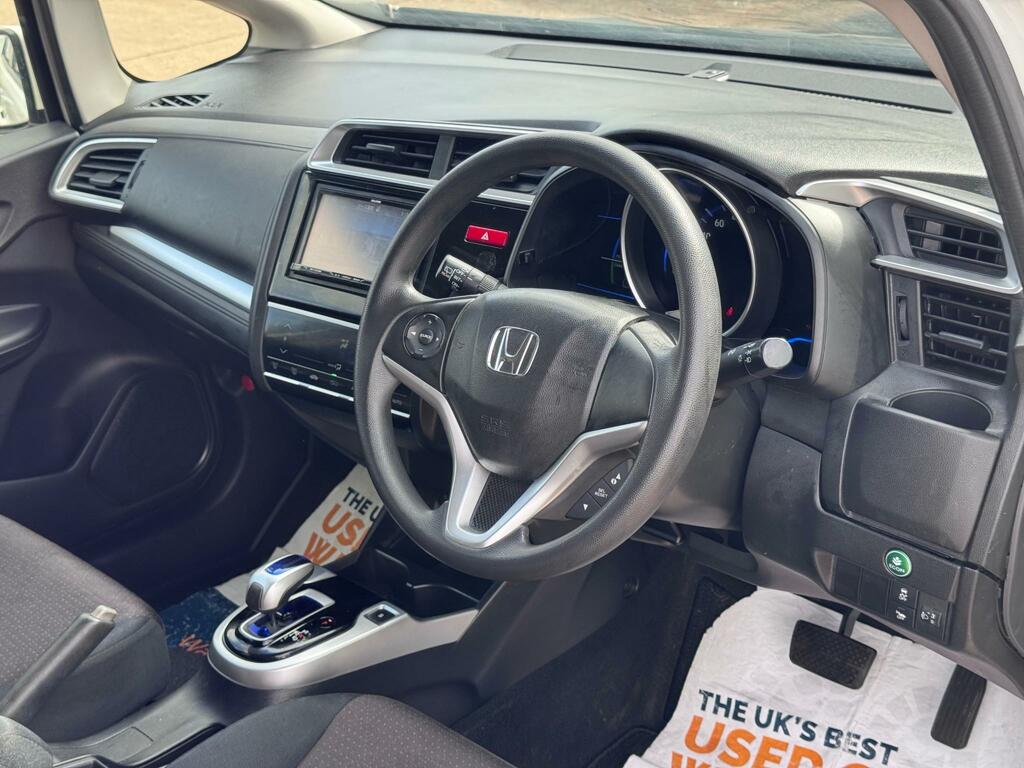 Honda Jazz 1.5 I-mmd Hev E-cvt Start Stop White #4
