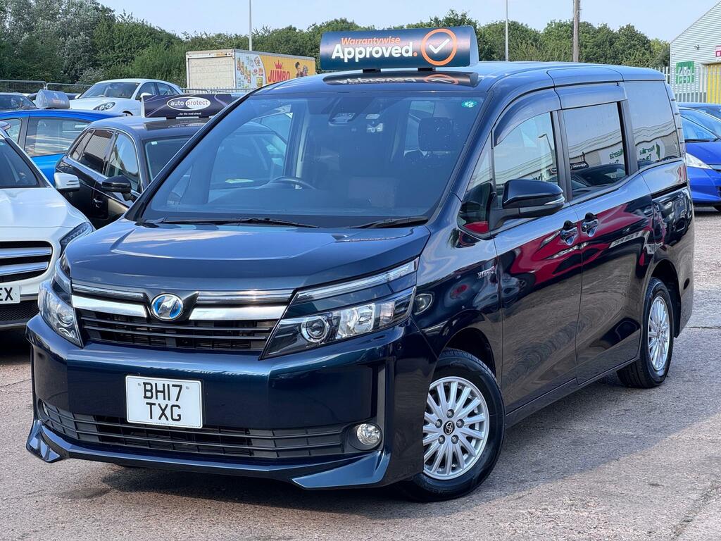 Toyota Voxy 1.8 Vvt-h Hybrid Mpv Cvt 7 Seats Blue #2