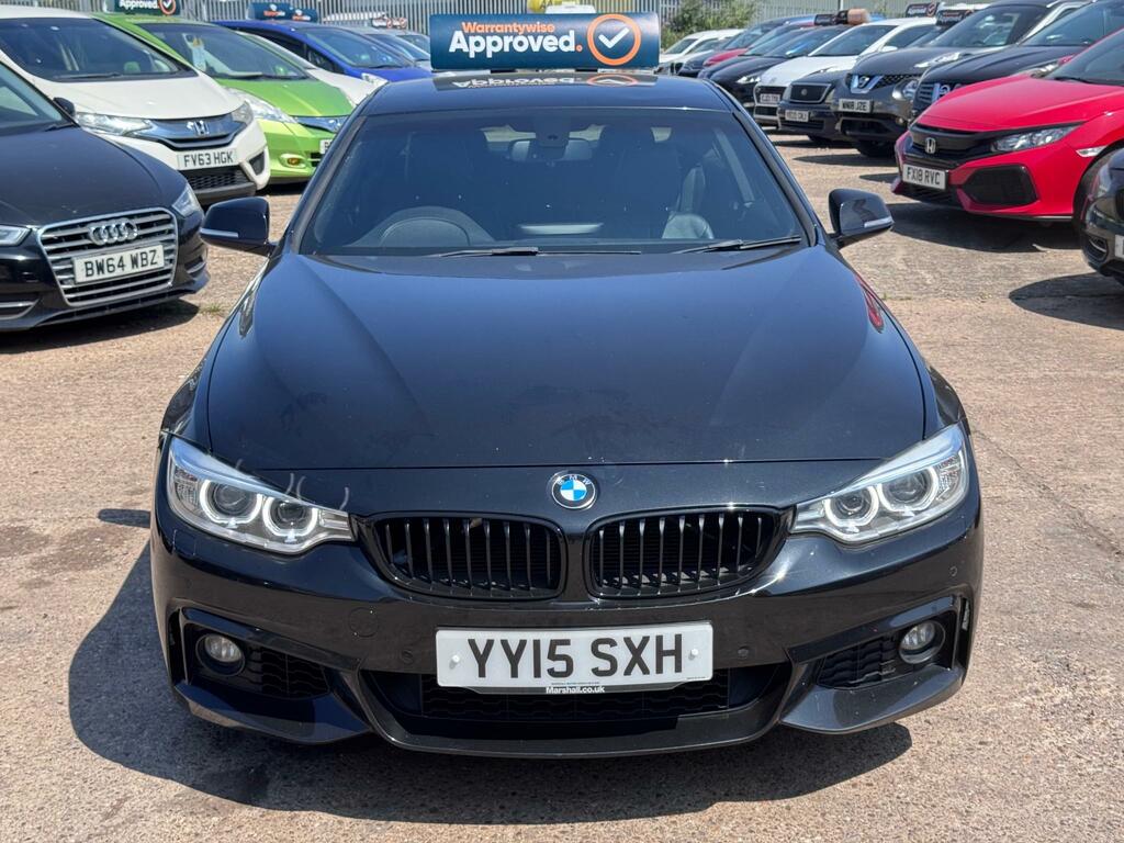 BMW 4 Series 430D Xdrive M Sport Black #3
