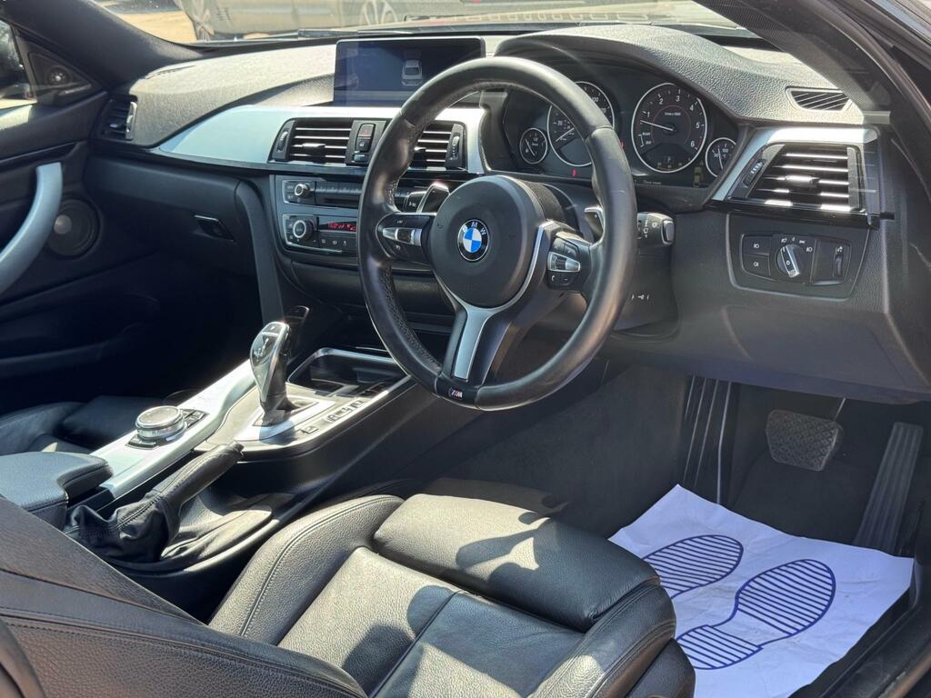BMW 4 Series 430D Xdrive M Sport Black #4