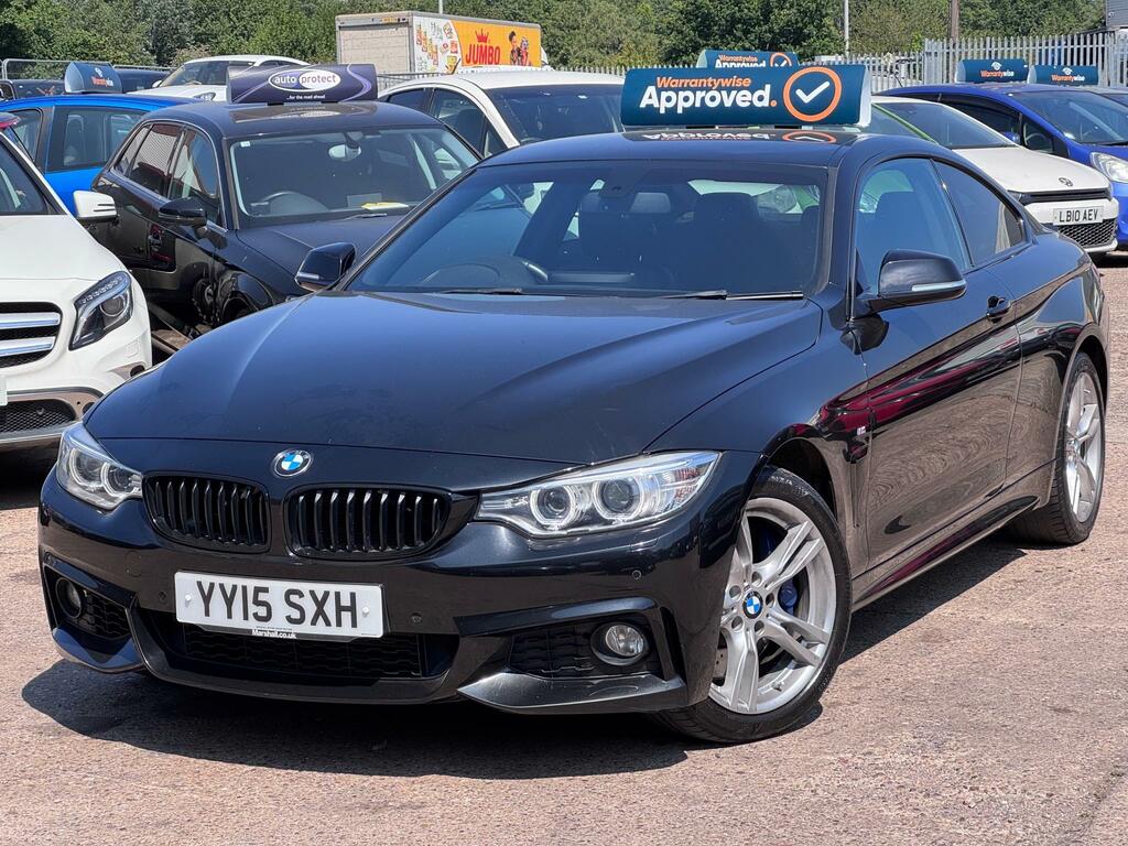 BMW 4 Series 430D Xdrive M Sport Black #2
