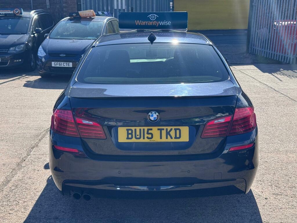 BMW 5 Series 520D M Sport Black #6