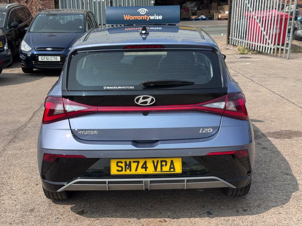 Hyundai I20 Advance T-gdi Blue #6
