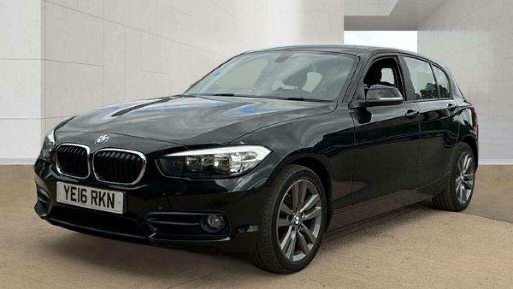 BMW 1 Series 1.5 116D Sport Euro 6 Ss Black #2