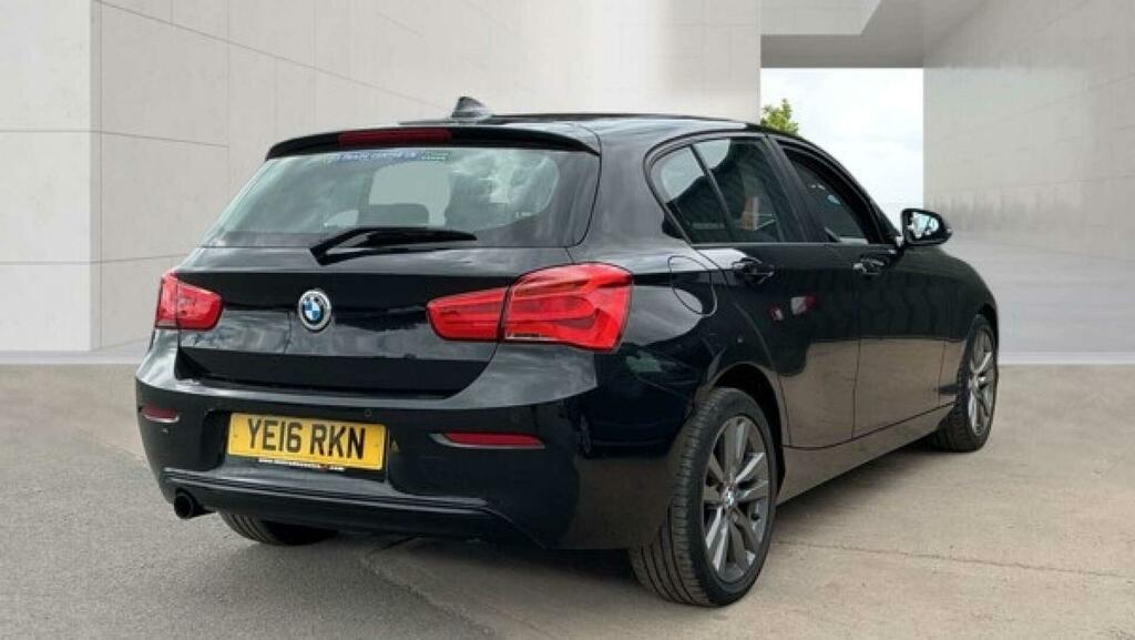 BMW 1 Series 1.5 116D Sport Euro 6 Ss Black #4