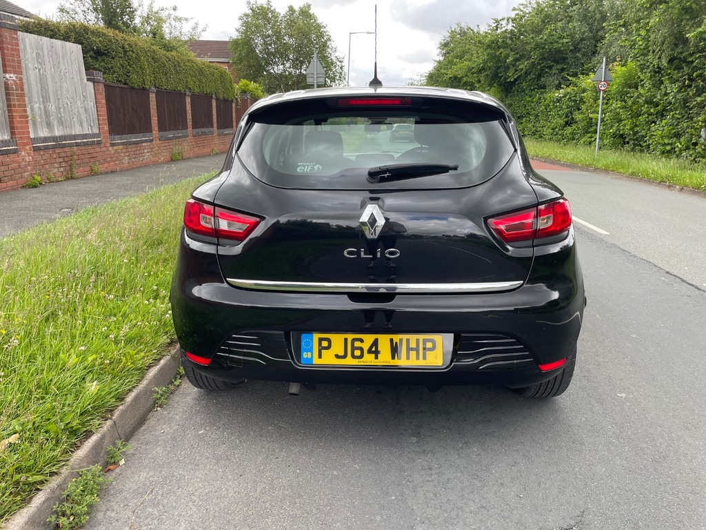 Renault Clio 1.2 16V Dynamique Medianav Black #4