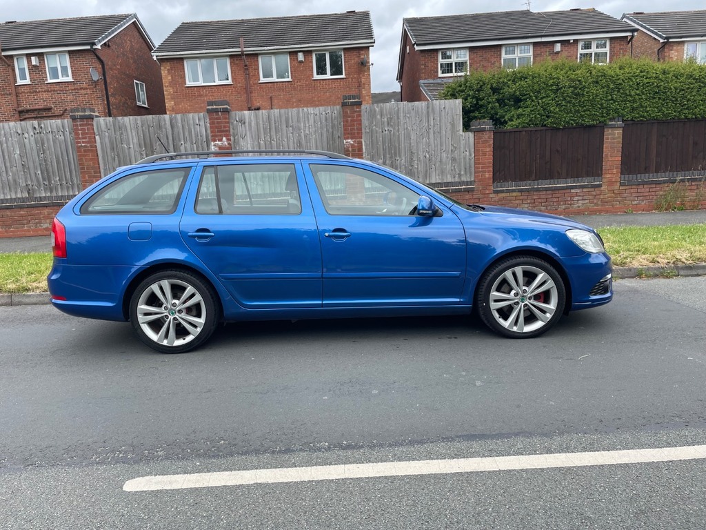 Skoda Octavia 2.0T Fsi Vrs Dsg Blue #6