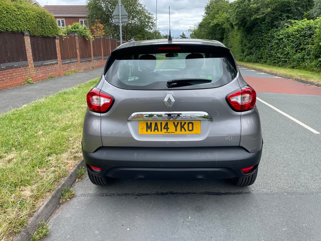 Renault Captur 1.5 Dci 90 Dynamique Medianav Energy MA14YKO Black #4
