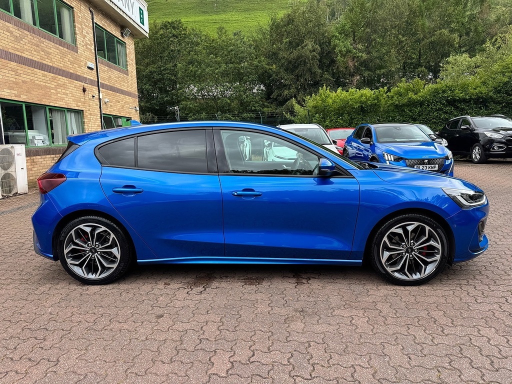 Ford Focus T Ecoboost St-line X FP23ZPJ Blue #4
