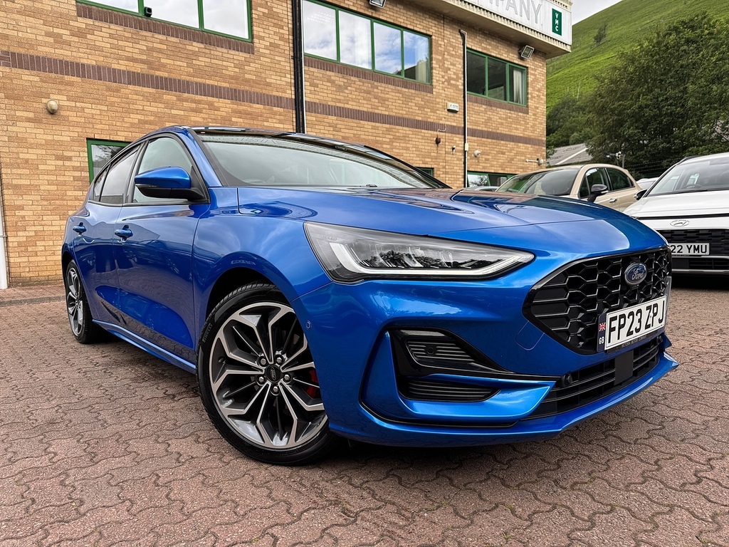 Ford Focus T Ecoboost St-line X Blue
