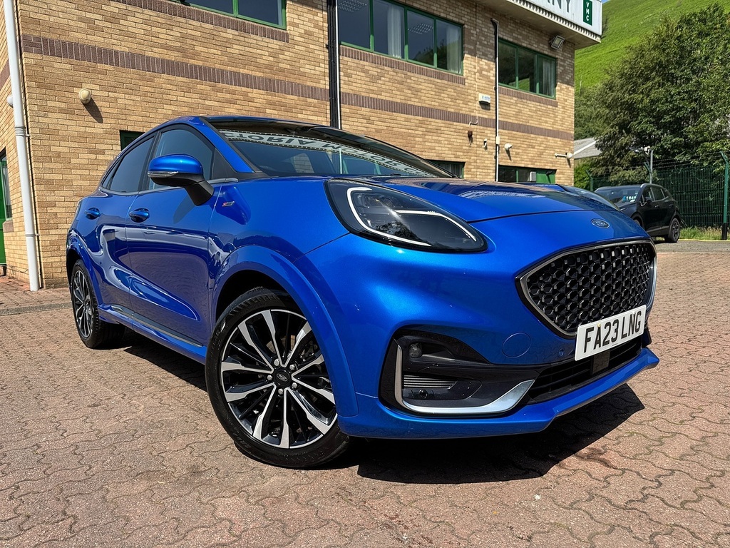 Ford Puma T Ecoboost Mhev St-line Vignale Blue