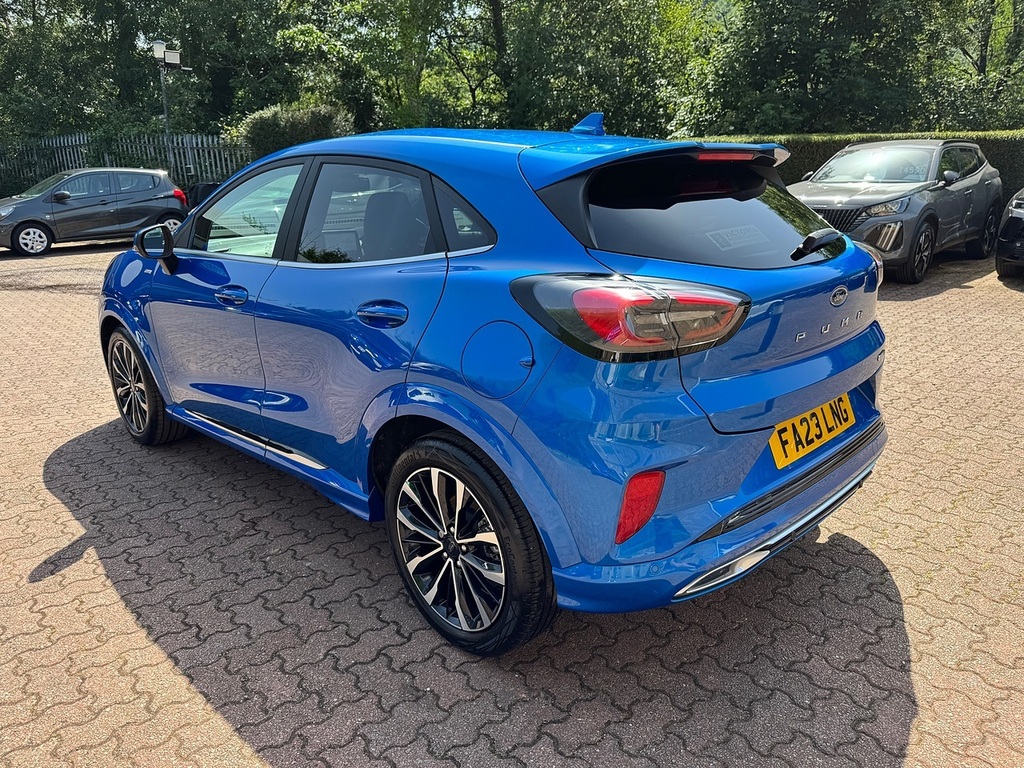 Ford Puma T Ecoboost Mhev St-line Vignale FA23LNG Blue #3