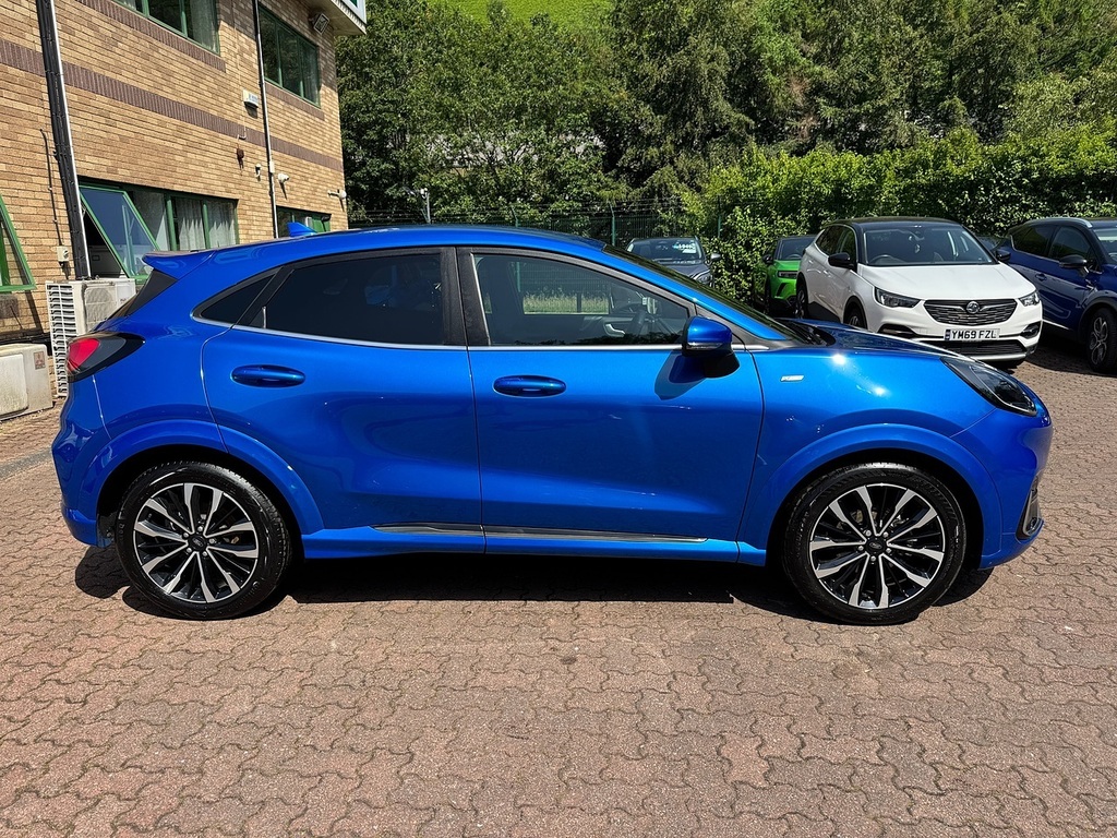 Ford Puma T Ecoboost Mhev St-line Vignale FA23LNG Blue #4