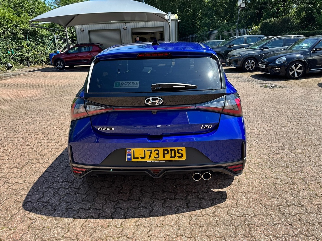 Hyundai I20 T-gdi Mhev N Line Blue #6