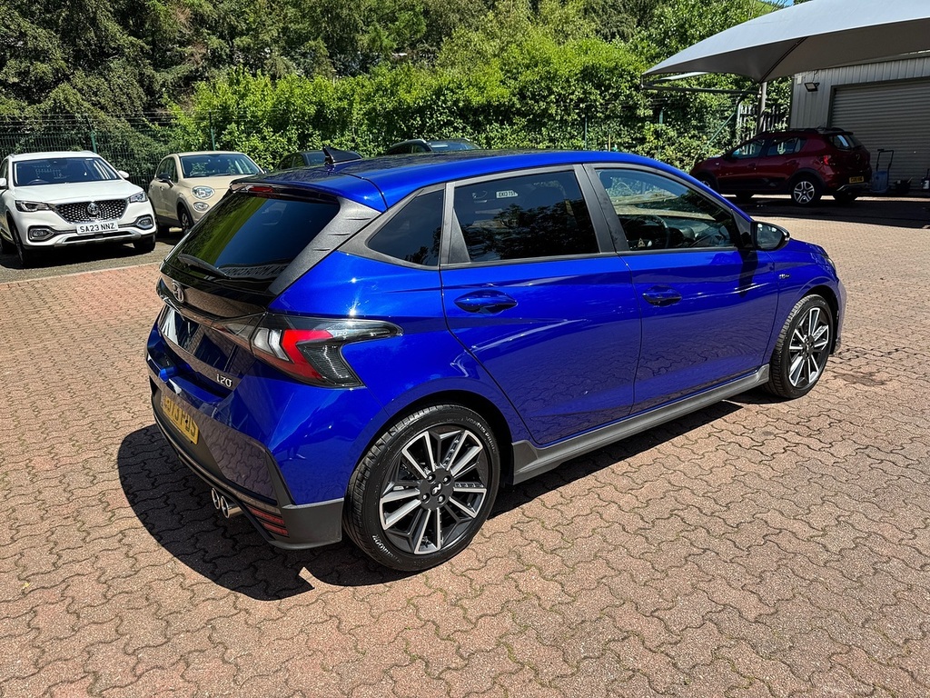 Hyundai I20 T-gdi Mhev N Line Blue #5