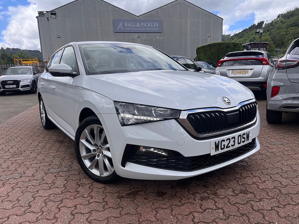 Skoda Scala Tsi Se L White