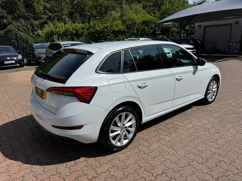 Skoda Scala Tsi Se L White #5
