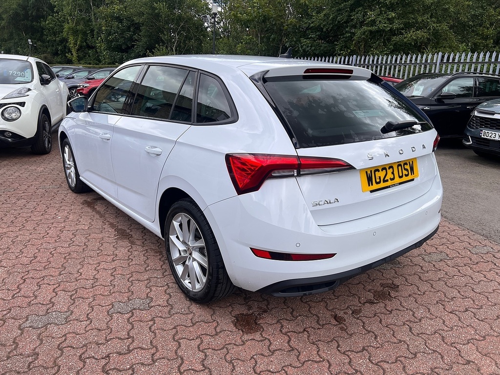 Skoda Scala Tsi Se L WG23OSW White #3
