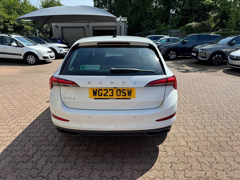 Skoda Scala Tsi Se L White #6