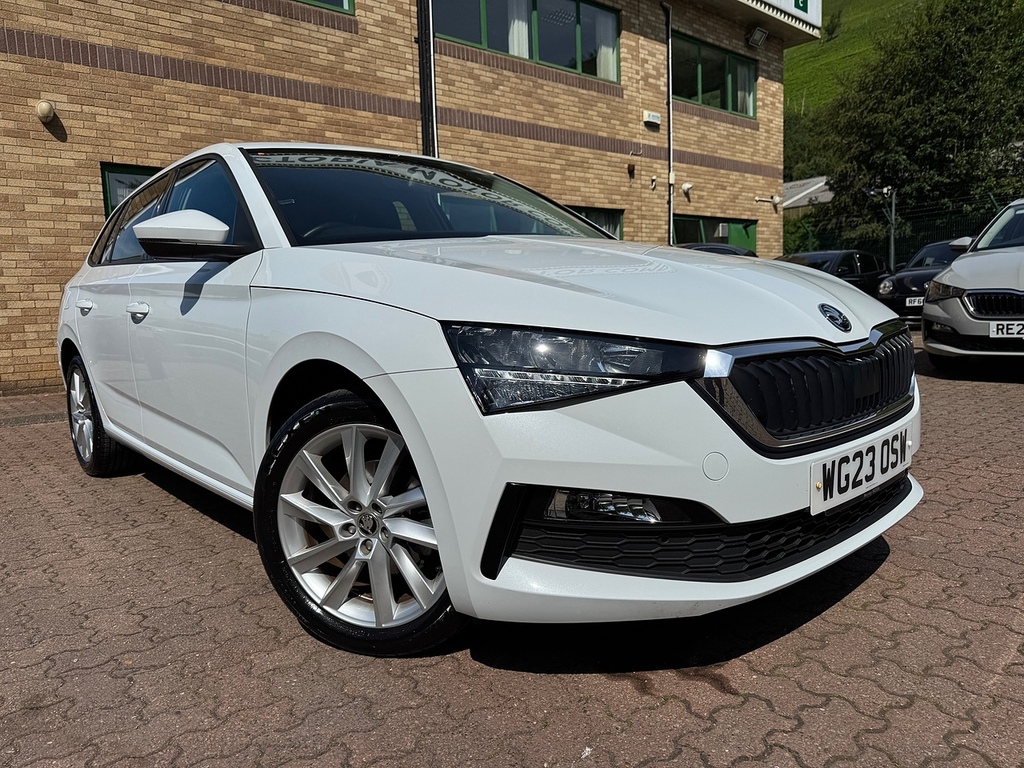 Skoda Scala Tsi Se L White