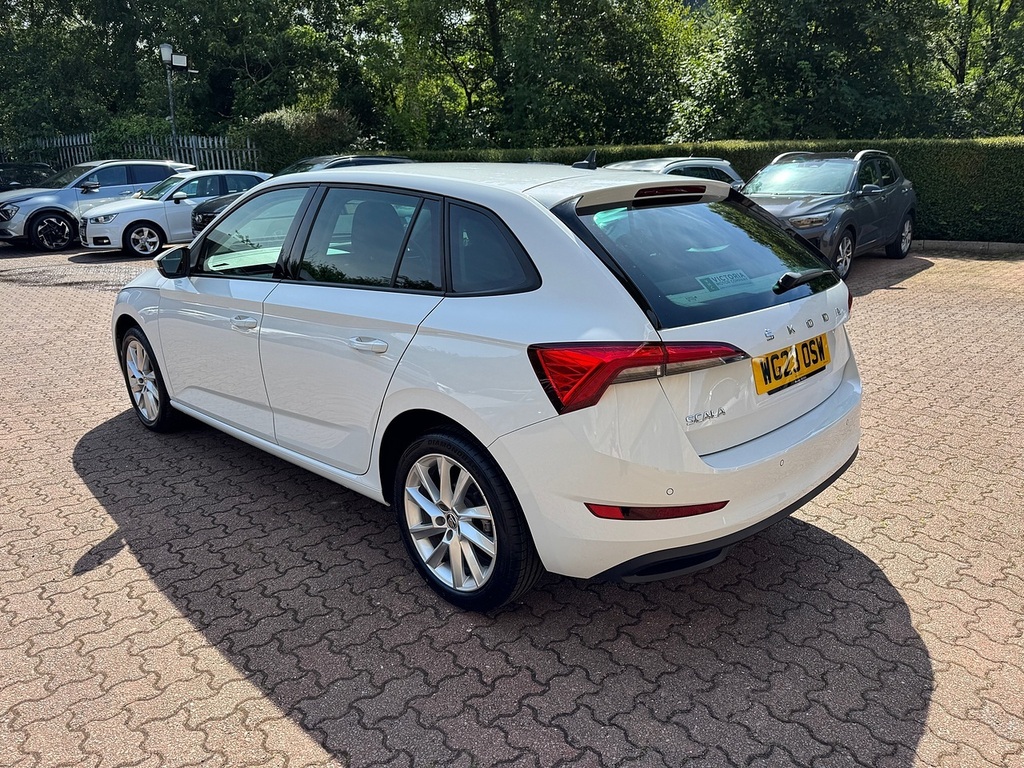 Skoda Scala Tsi Se L White #3