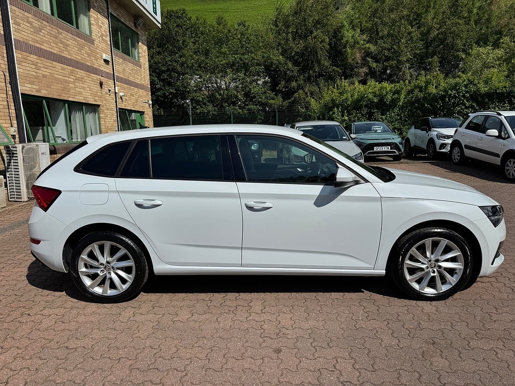 Skoda Scala Tsi Se L White #4