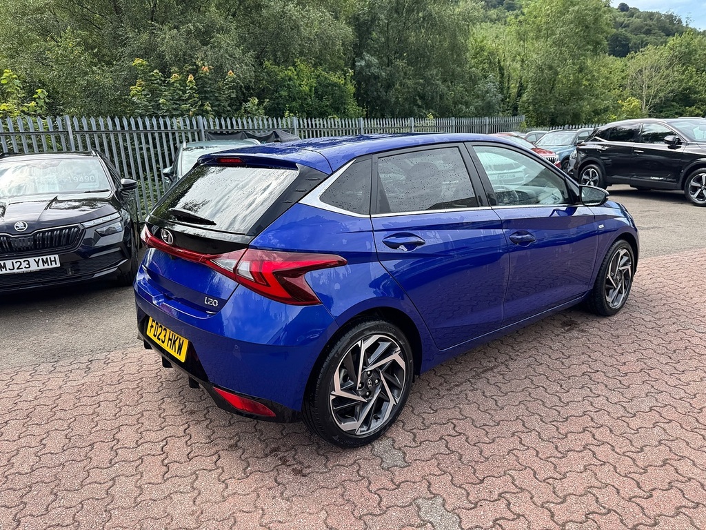 Hyundai I20 T-gdi Mhev Premium Blue #5