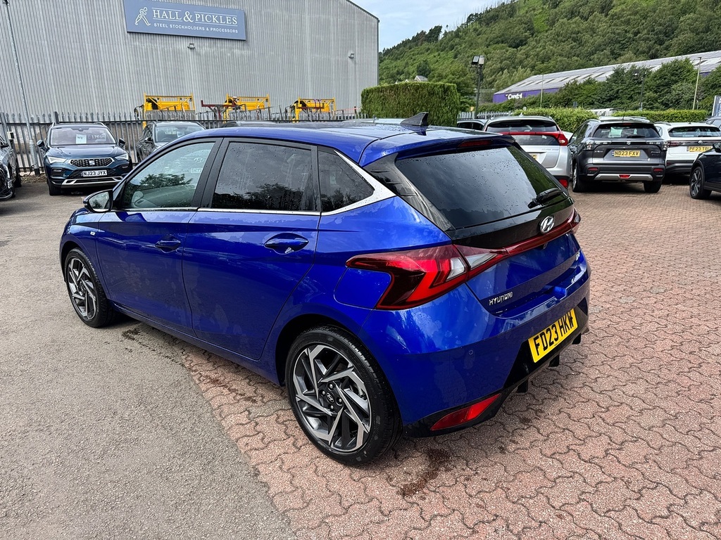 Hyundai I20 T-gdi Mhev Premium Blue #3