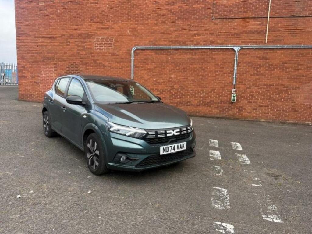 Dacia Sandero Tce Journey Green