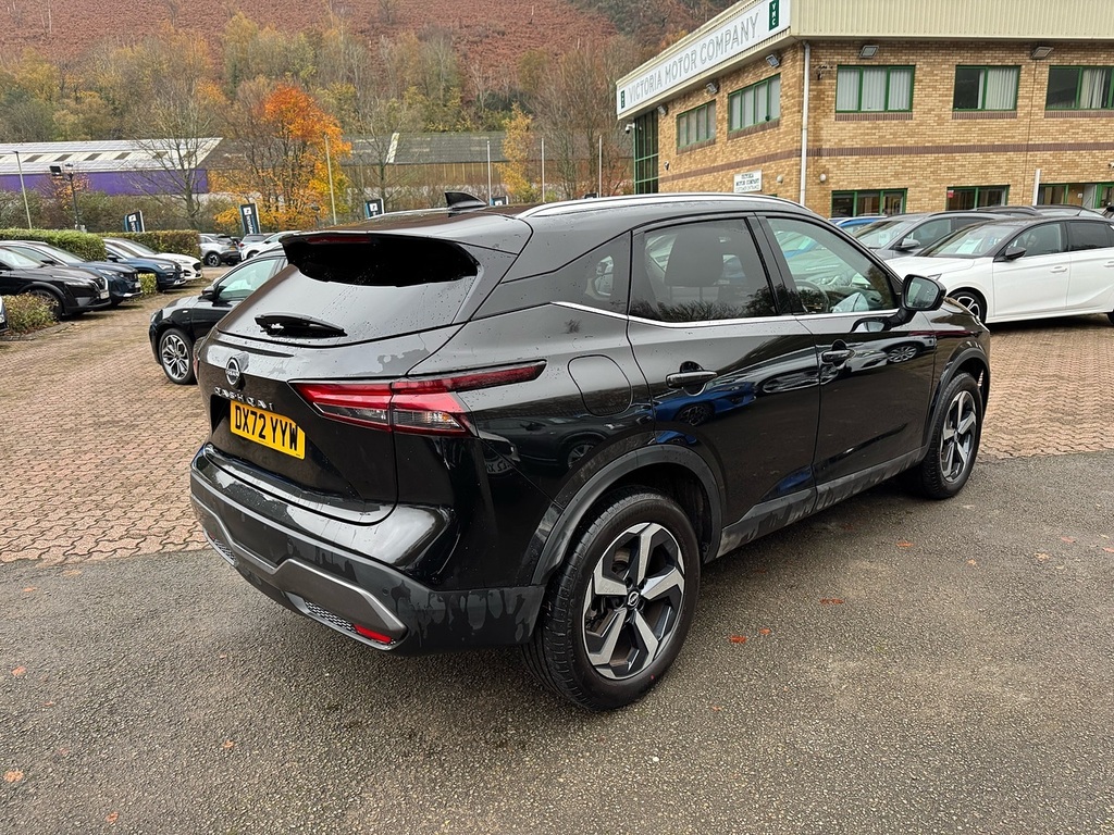 Nissan Qashqai Dig-t Mhev N-connecta Glass Roof DX72YYW Black #5