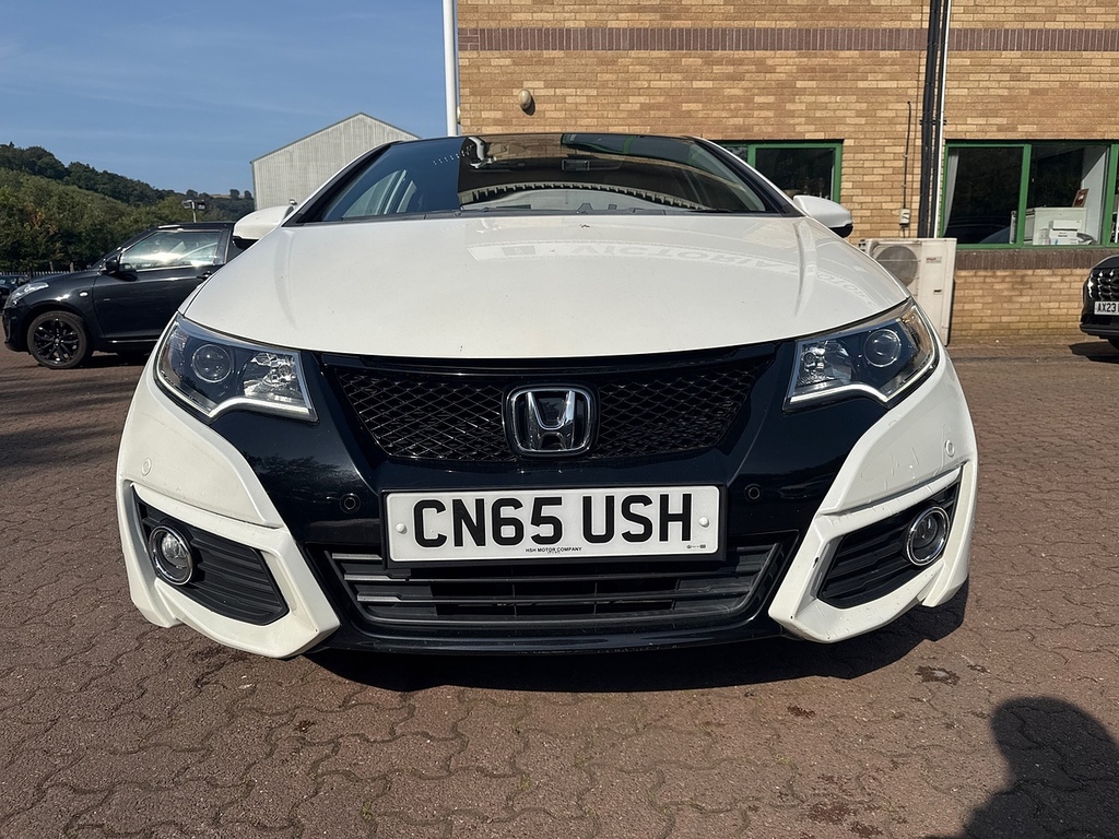 Honda Civic Civic I-vtec Se Navi White #10