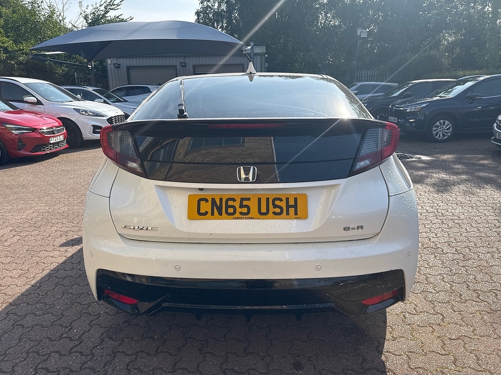 Honda Civic Civic I-vtec Se Navi White #8