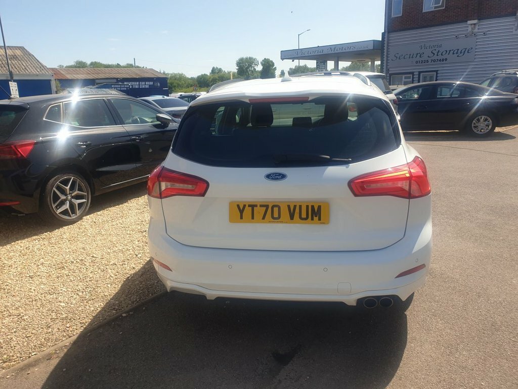 Ford Focus 1.5L St-line YT70VUM White #6